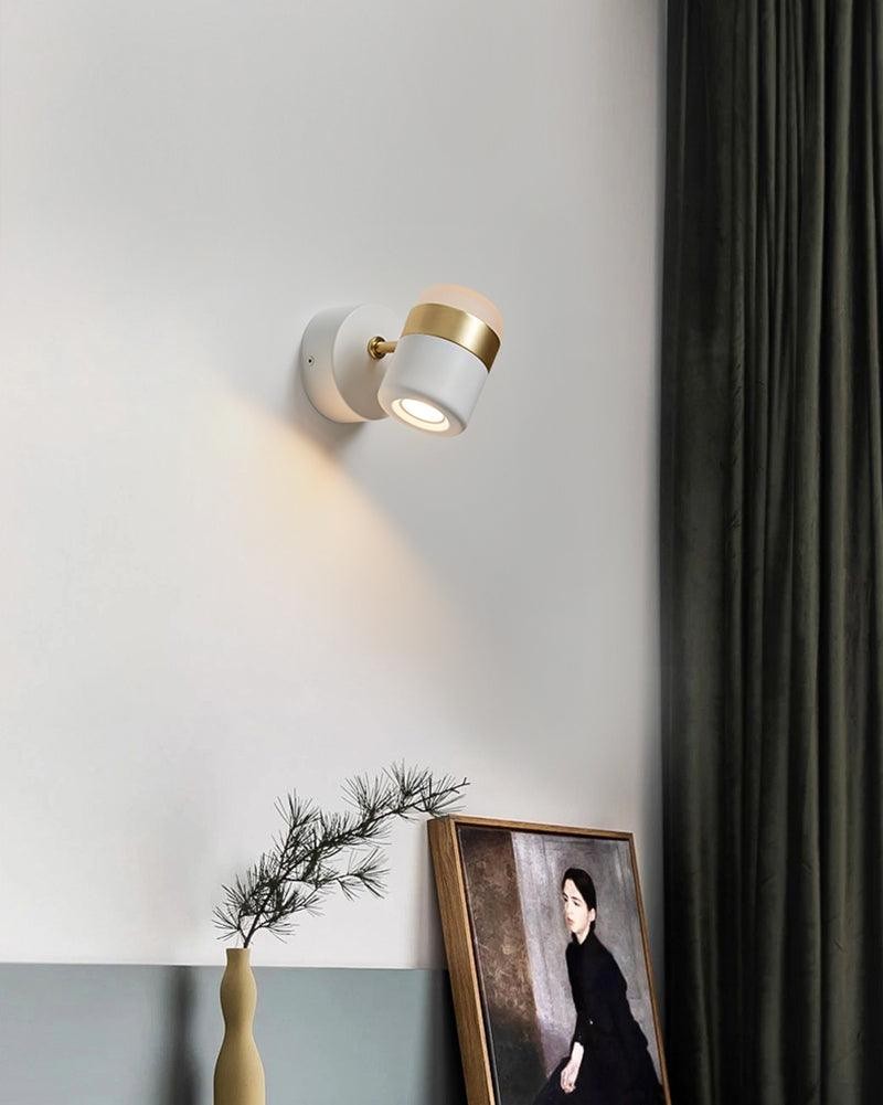 Verstelbare glazen wandlamp HL2931