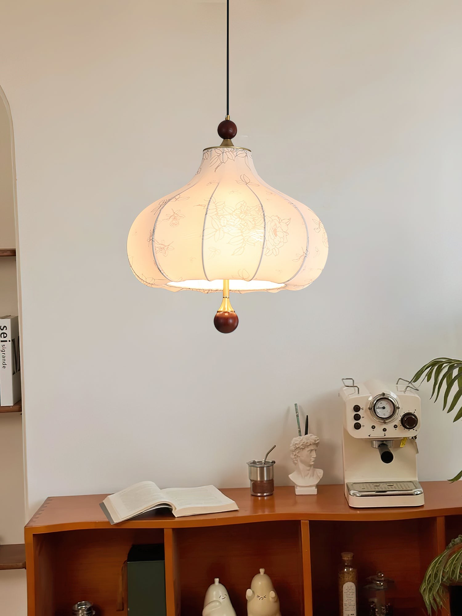 Franse Retro Stoffen Patroon Hanglamp HL496