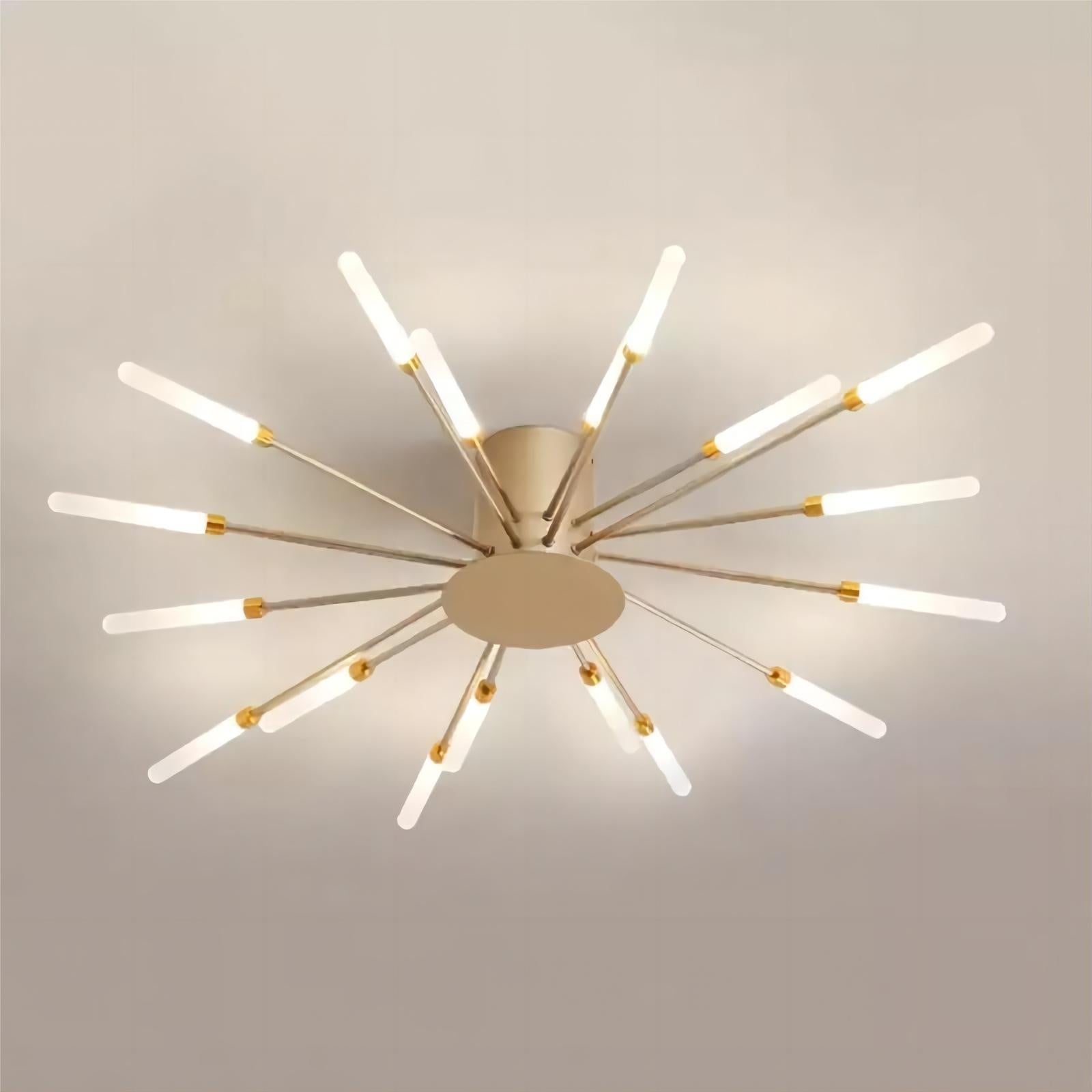 Moderne Spoetnik vuurwerk LED vertakkingsplafondlamp HL108