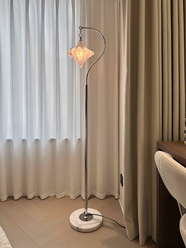Art Deco Star vloerlamp - moderne staande lamp voor woonruimtes - Astris Orion HL1796