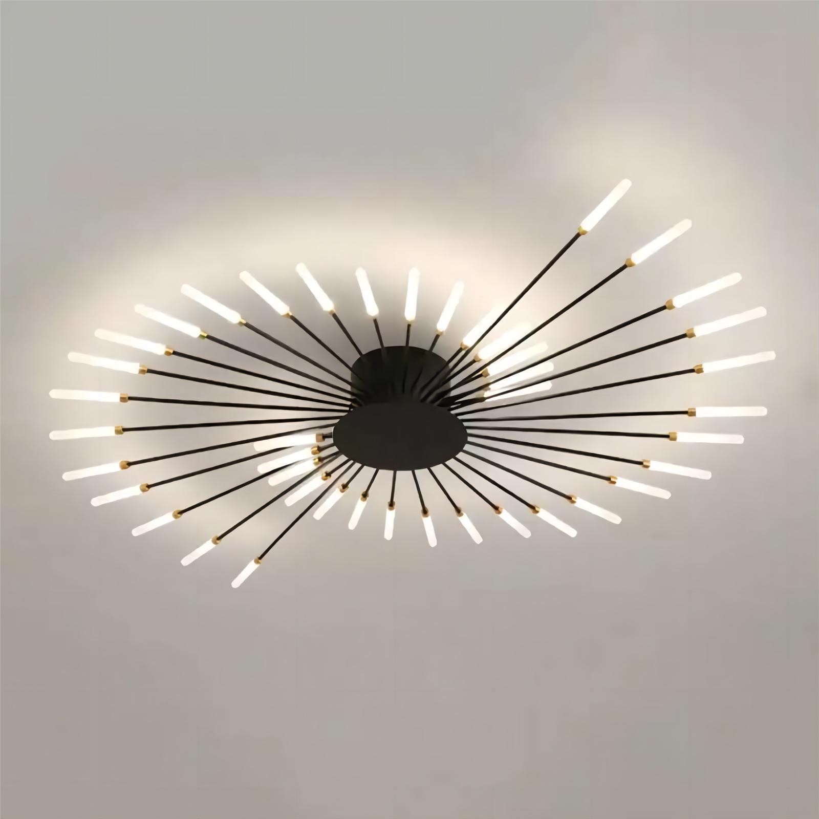 Moderne Spoetnik vuurwerk LED vertakkingsplafondlamp HL108