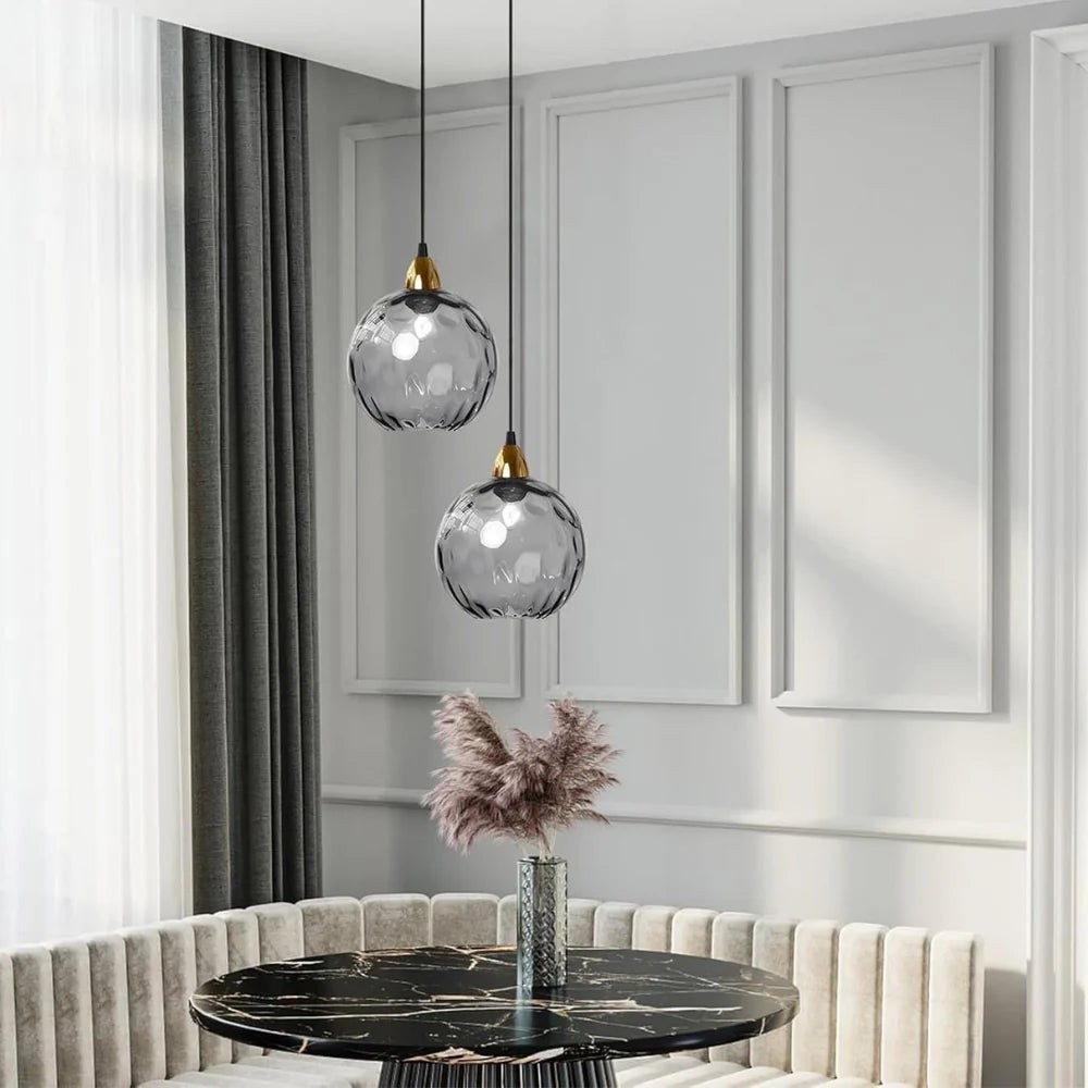 Moderne LED Nordic plafondlamp met glazen bol HL1288