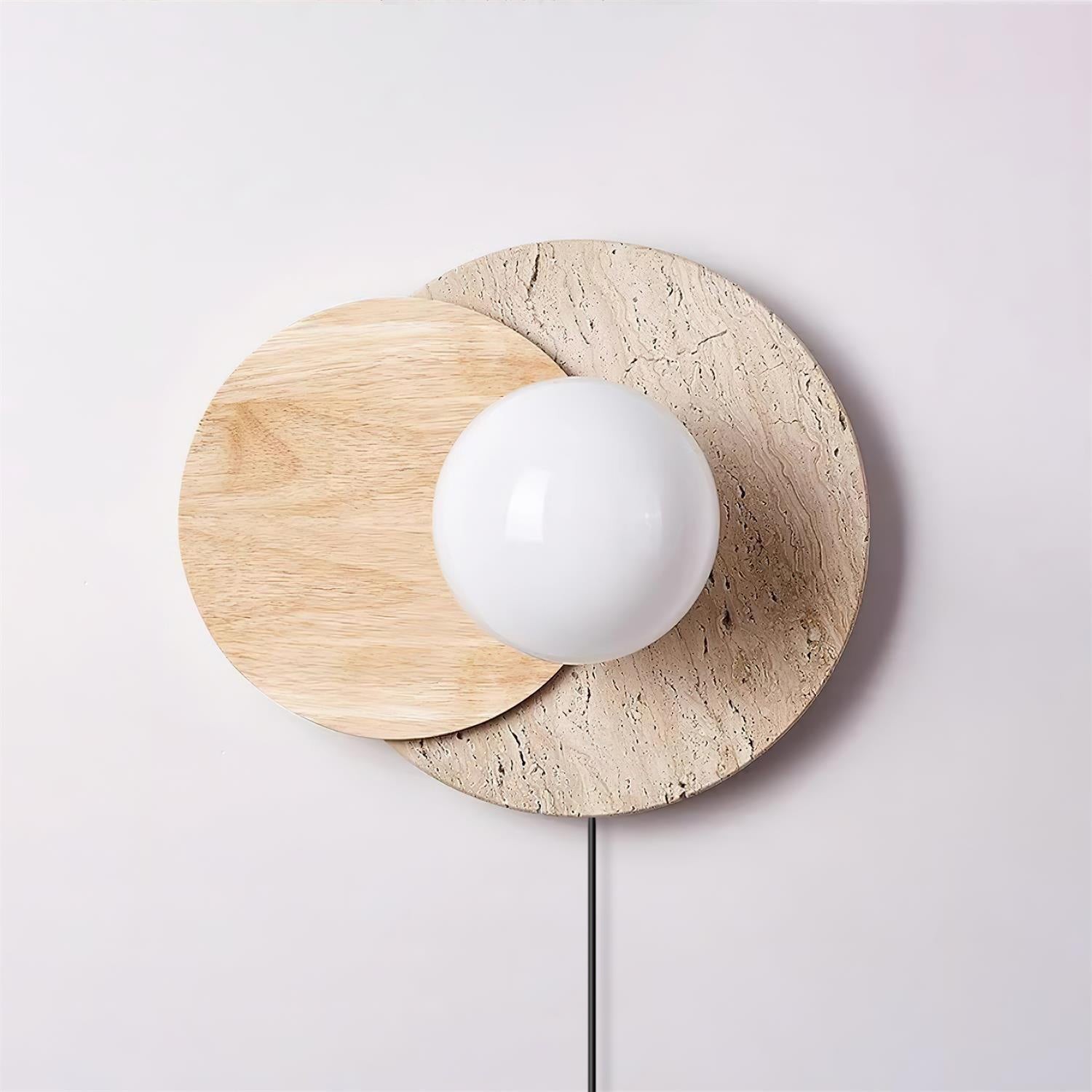 Wabi-sabi Eclipse Plug-In Wandlamp HL584