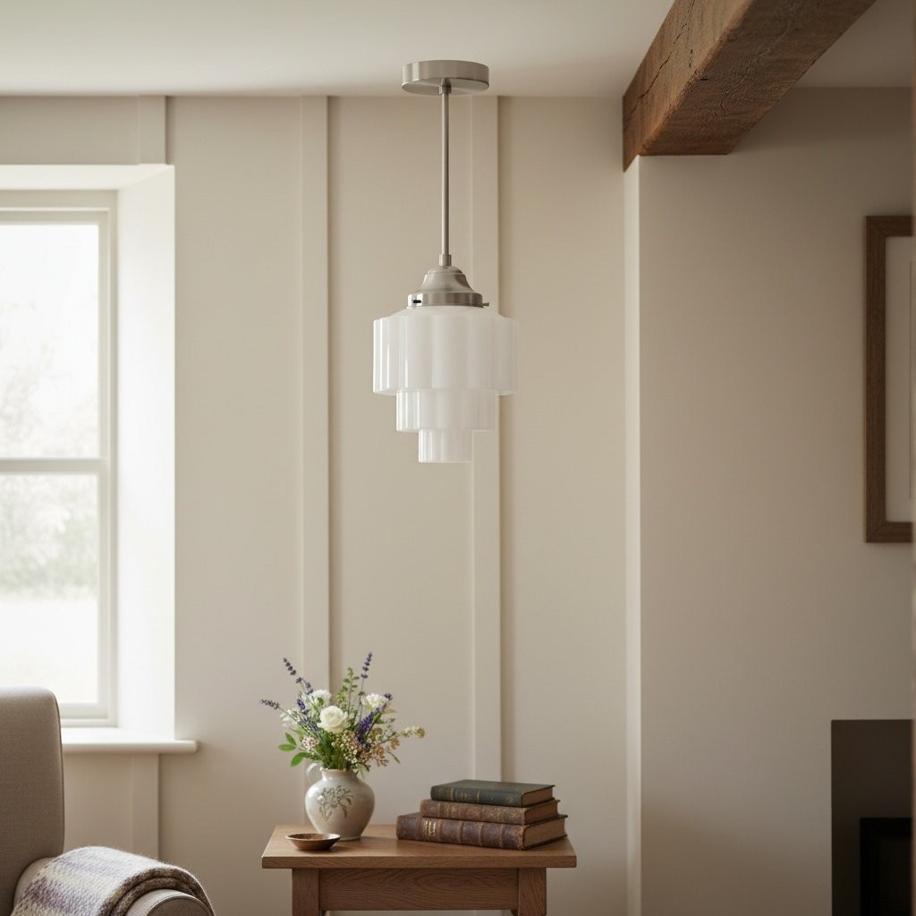 Geotower Glazen Hanglamp - Elegante Huisverlichting HL1706