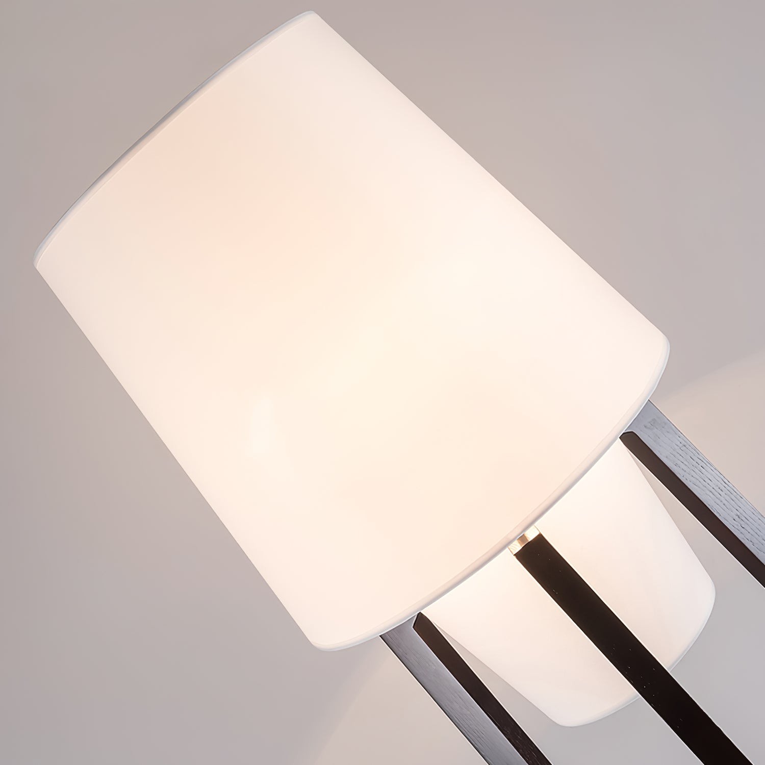 Moderne eenvoudige Chinese stijl massief houten vloerlamp HL569