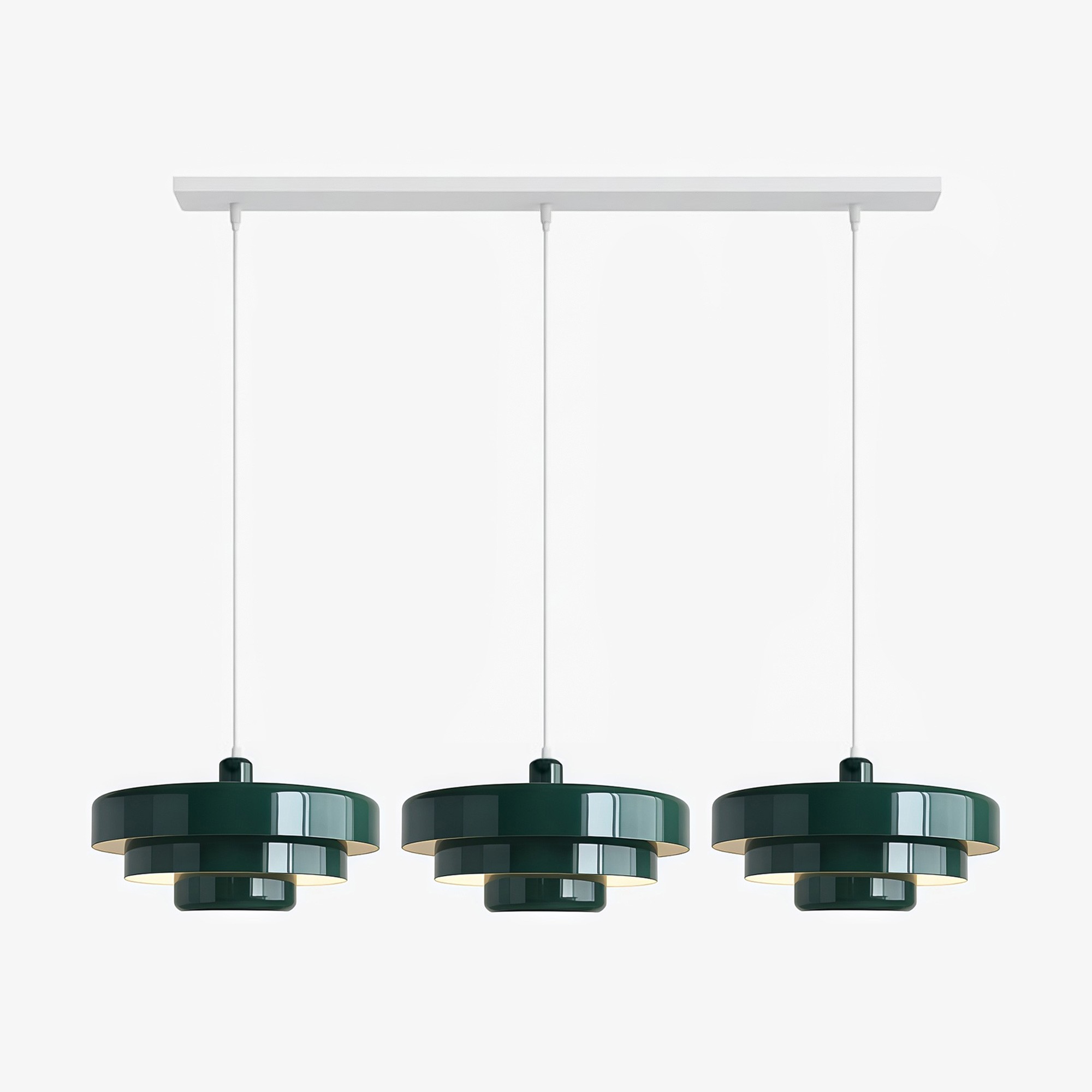 Macaron Disc Hanglamp - Scandinavische Meerlaagse Hanglamp van Metaal voor de Keuken HL179