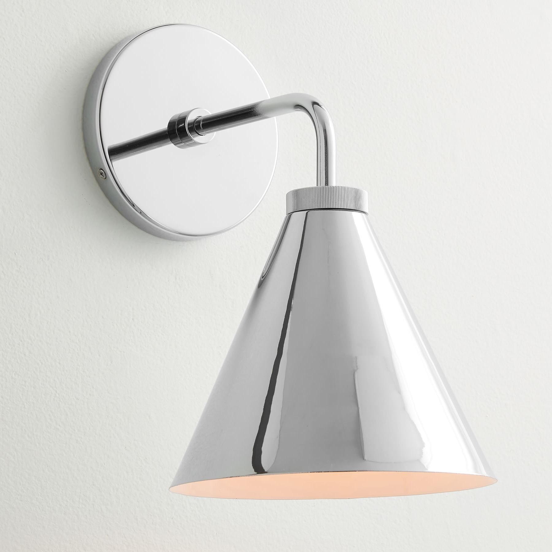 Retro metalen kegelvormige wandlamp HL969
