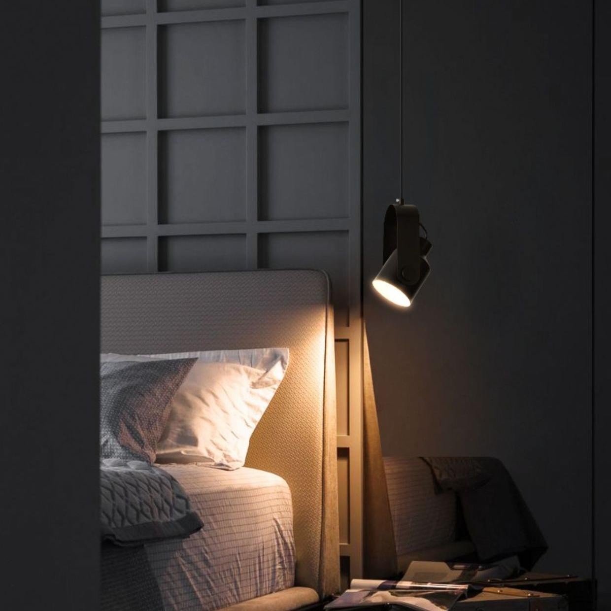Verstelbare metalen kunst draaibare spot hanglamp HL125