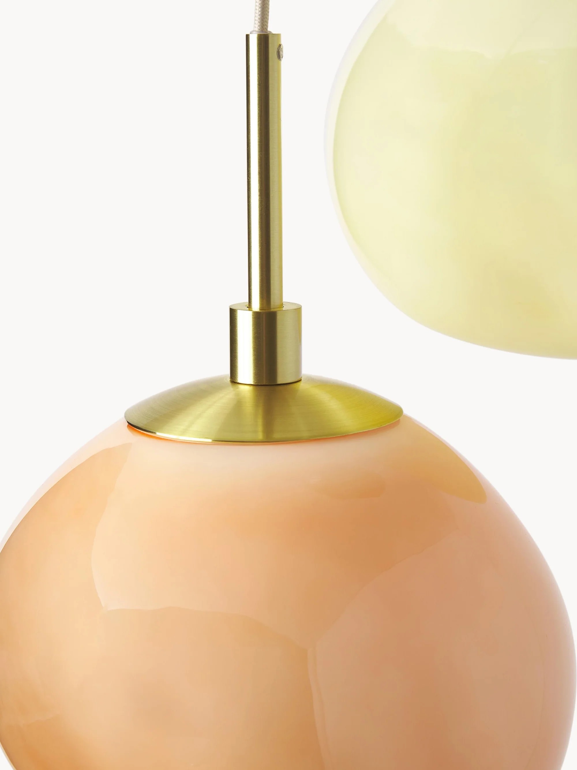 Hanglamp van opaalglas met meerdere tinten - Cluster hanglamp HL1780