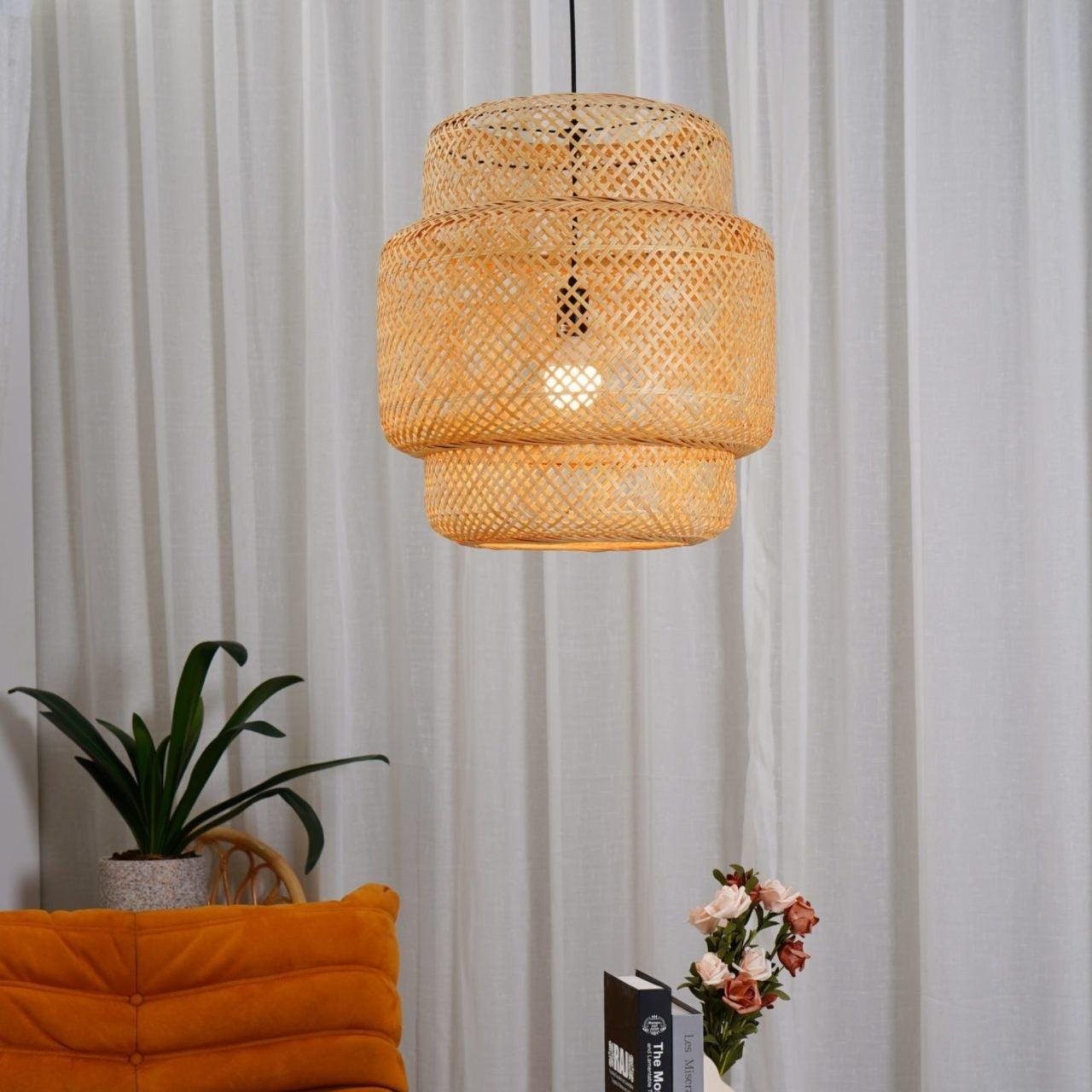Bamboe hanglamp HL3440