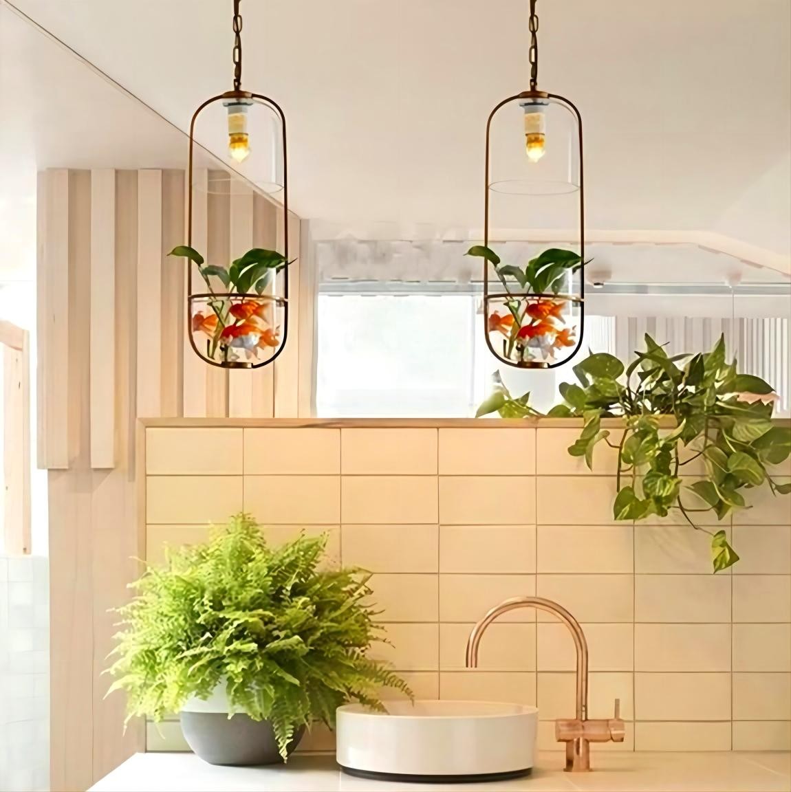 Pastorale ecologische hanglamp