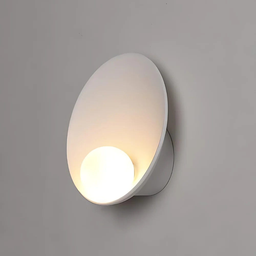Serenity Moderne Hars Japandi Metalen Wandlamp HL3346