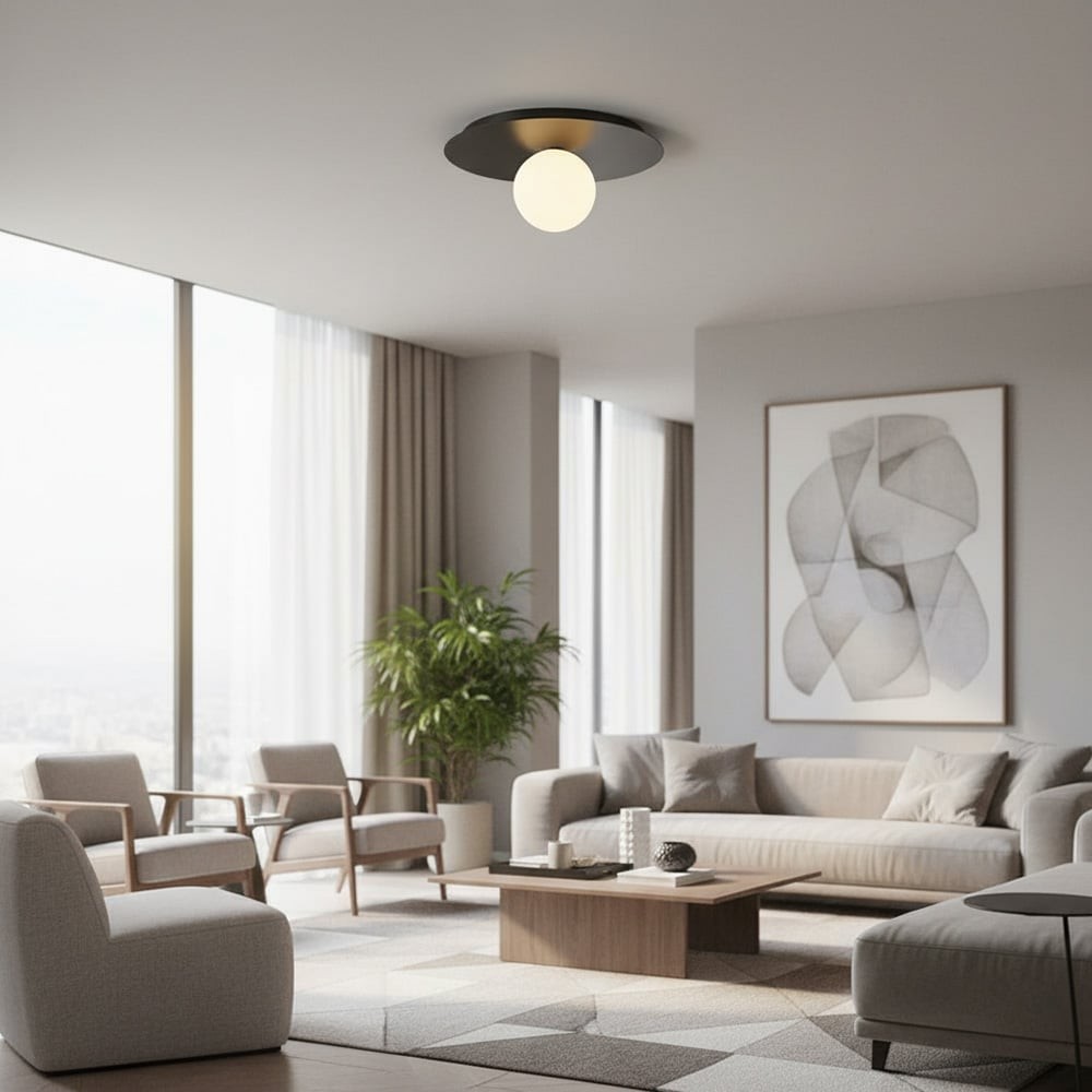 AuroraDisk Nordic LED-wandlamp - ronde plafond-/wandlamp HL1814