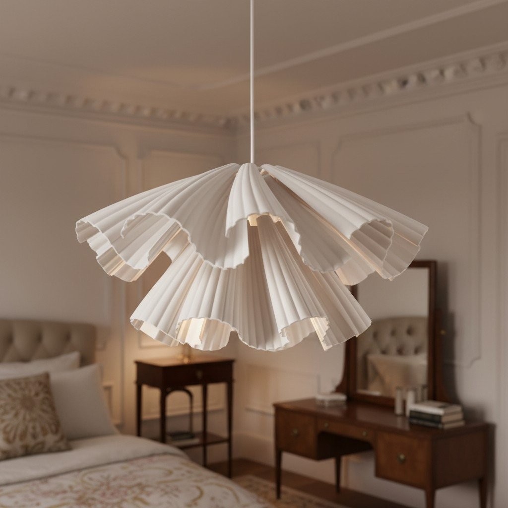 Elora kunststof hanglamp - Lichtgewicht modern design voor slaapkamers of woonkamers HL1990