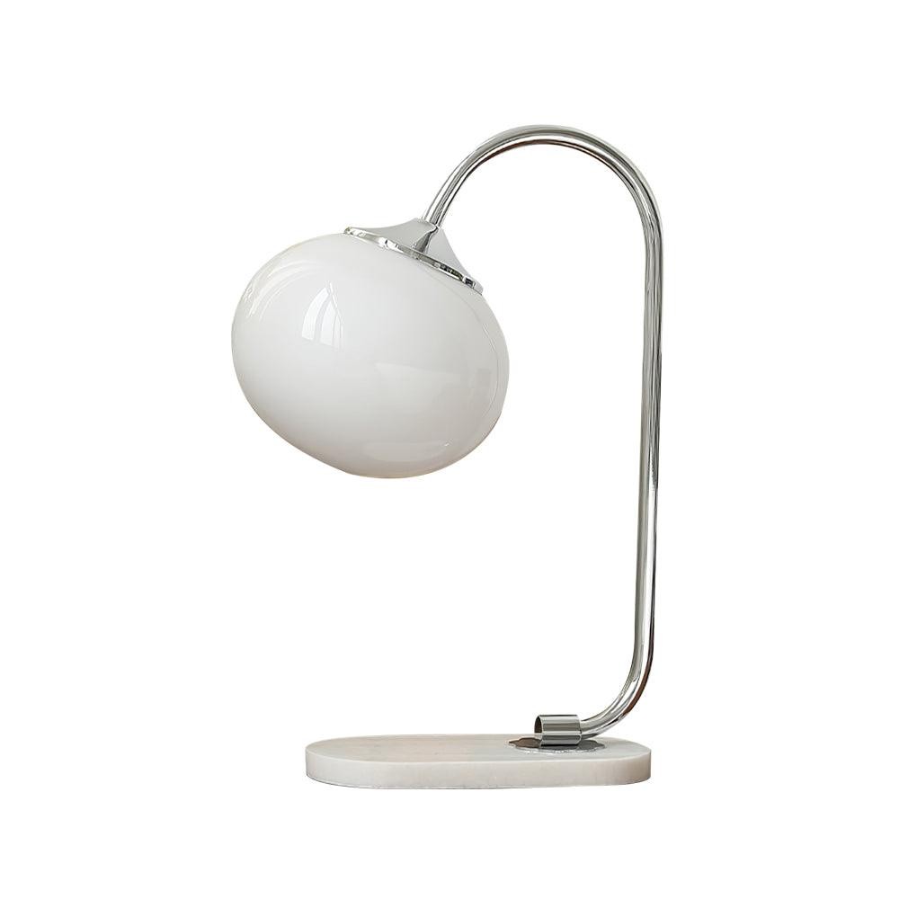 Scandinavische crèmekleurige bal tafellamp voor woonkamer HL597