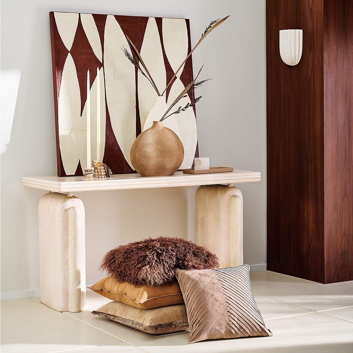 Ariel wandlamp met ribbels HL3228