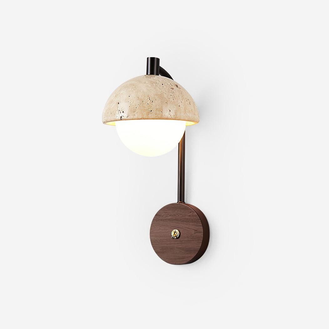 Retro schijfbal nachtkastje wandlamp HL829
