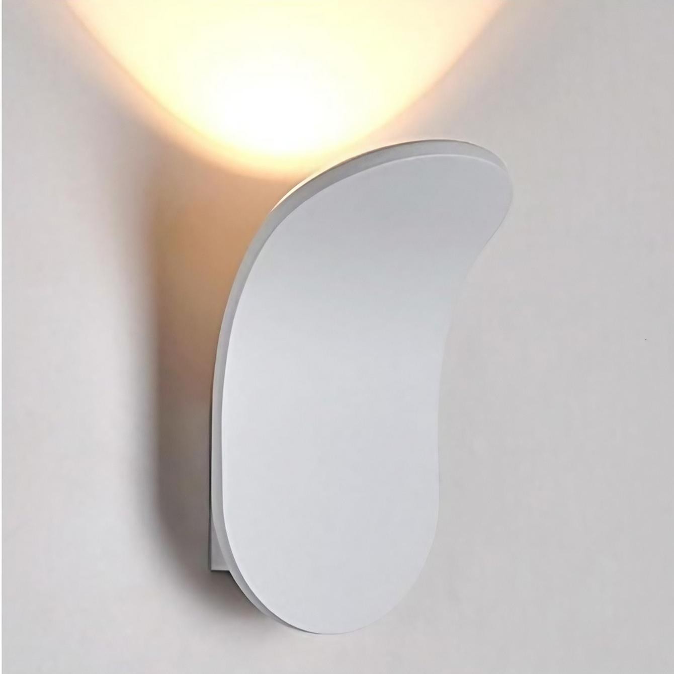 Moderne Scandinavische aluminium boog LED wandlamp HL480