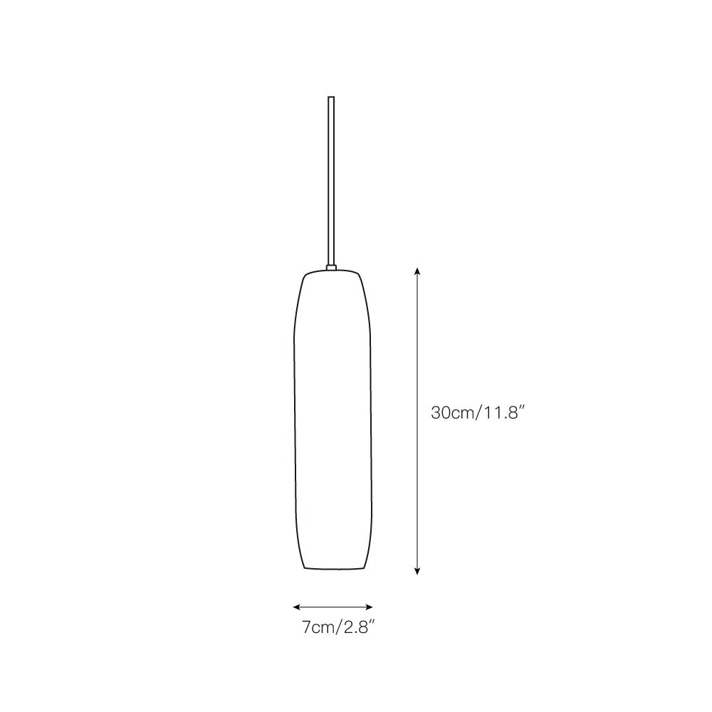 Alabaster Flute Hanglamp HL2989