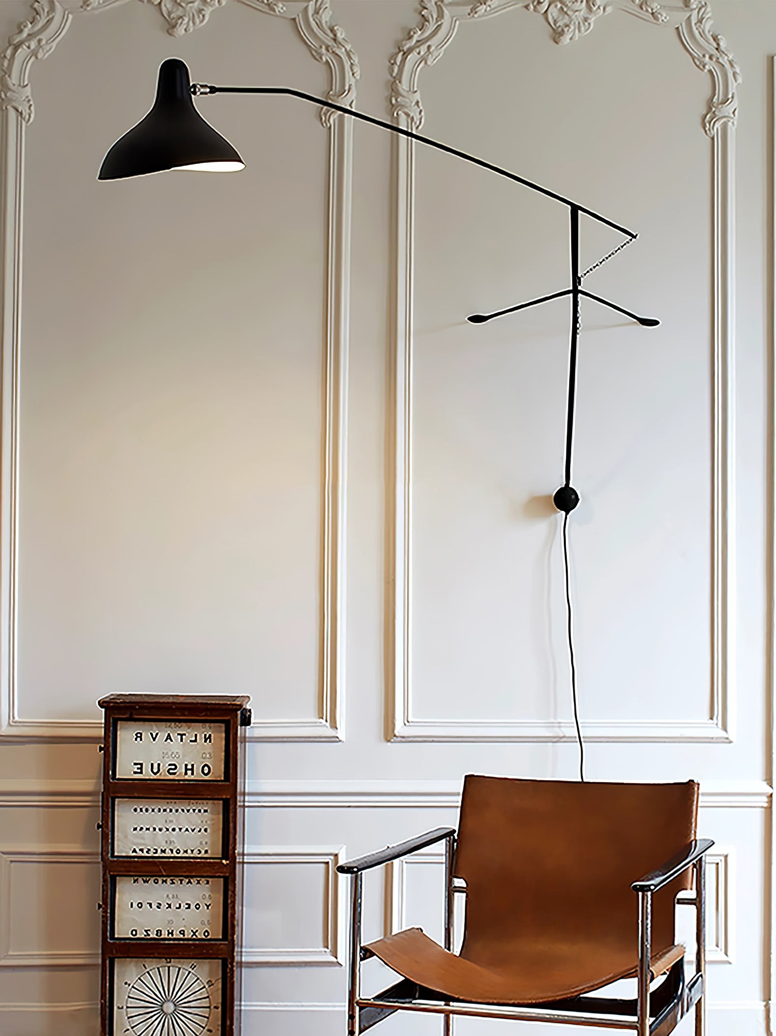 Moderne eendenbek-design Mantis Arm Wandlamp HL1112