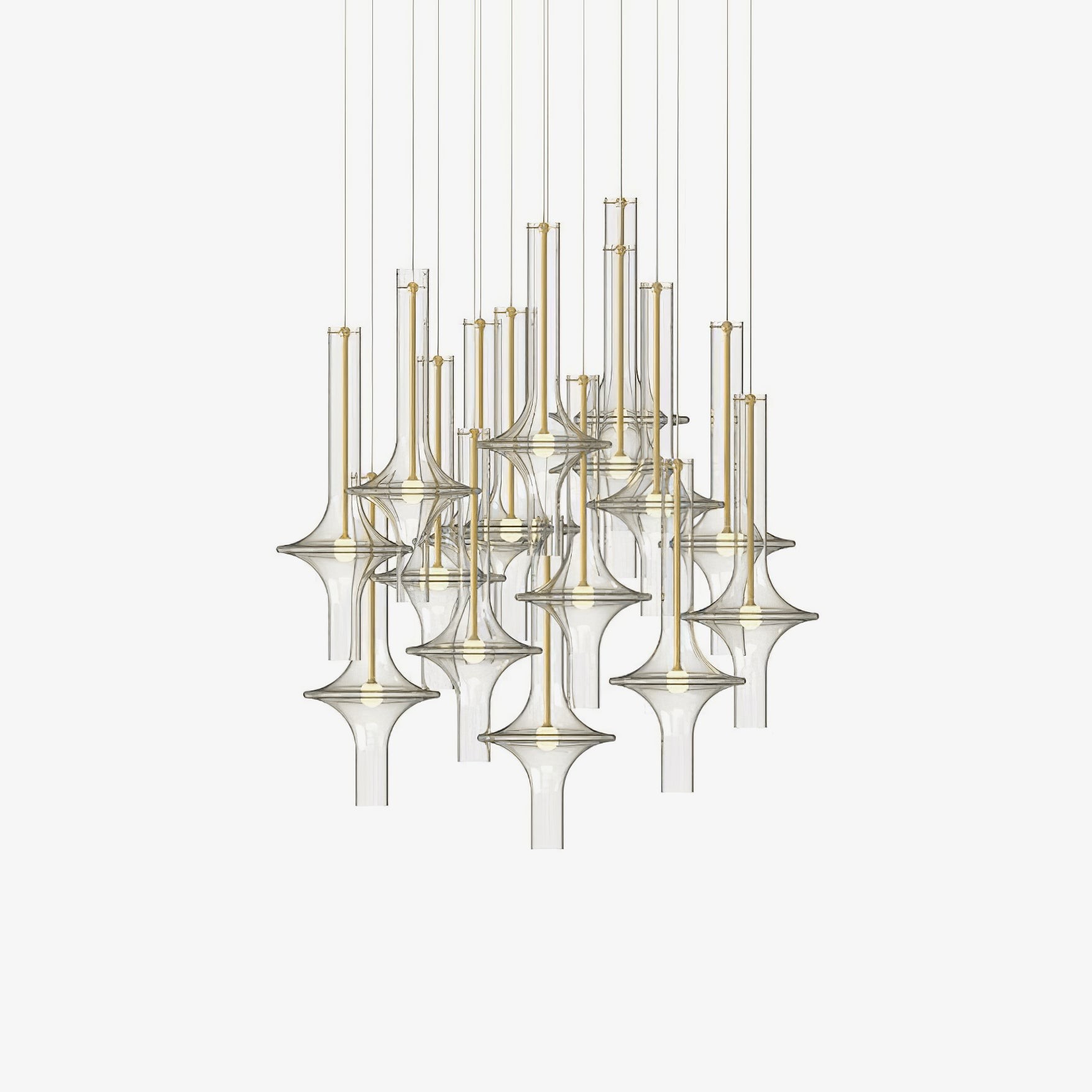 Moderne creatieve glazen buis hanglamp HL827