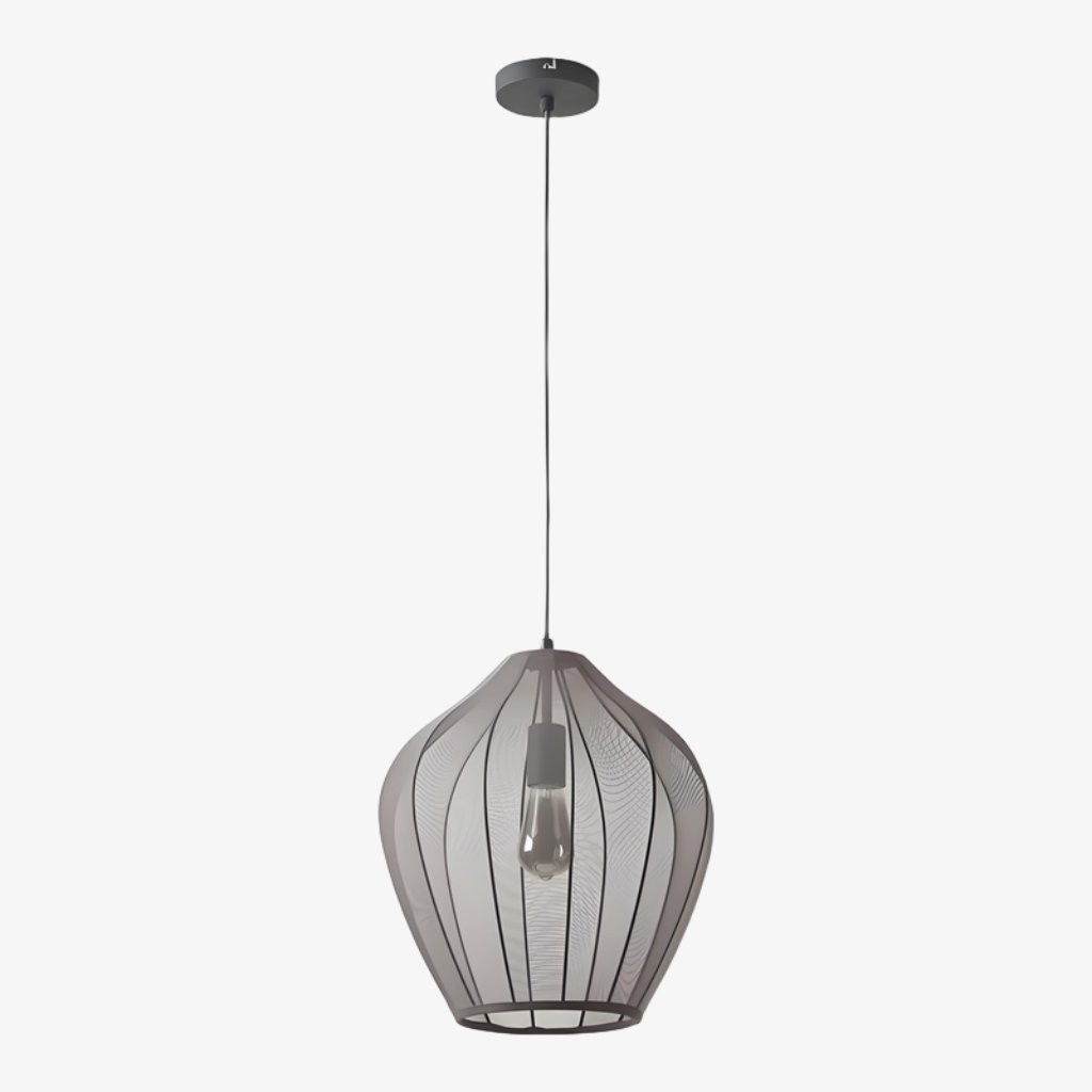 Lumifil Moderne Hanglamp met Gaas - Hangende Stoffen Lampen zijn Geschikt voor Eetkamers of Keukeneilanden HL1983