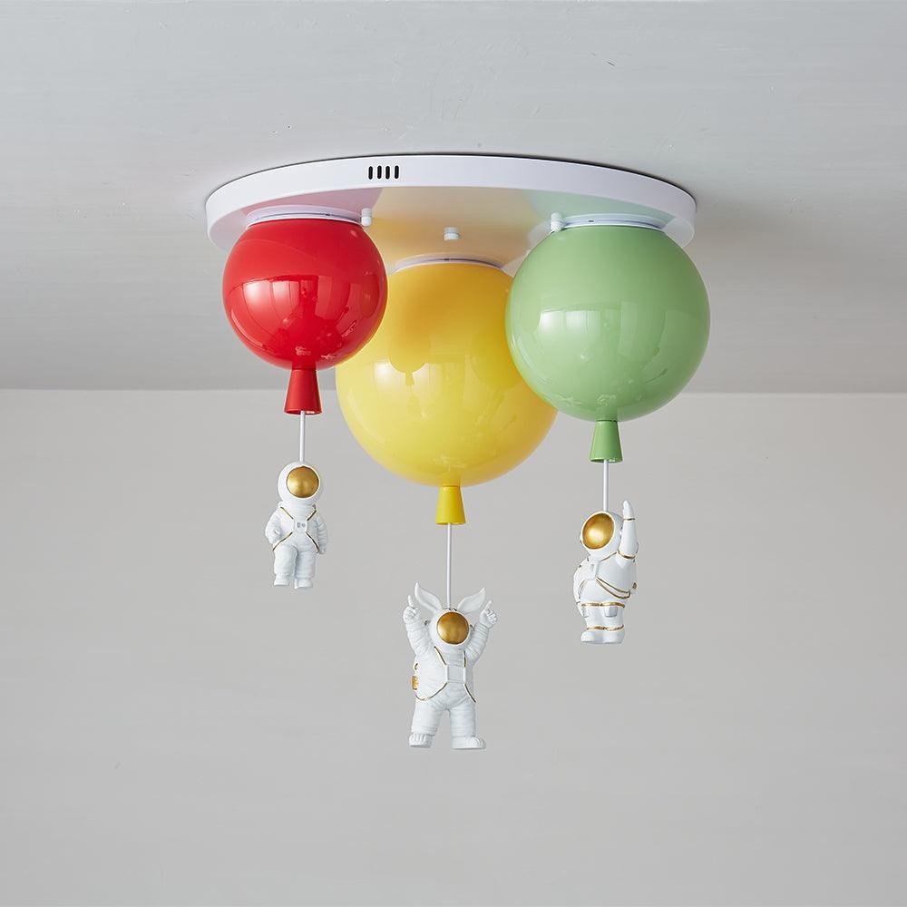 Astronaut Glanzende Ballon Plafondlamp HL361