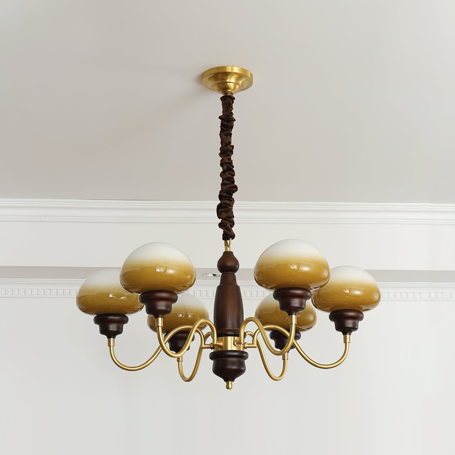 Amerikaanse Retro Mushroom Kroonluchter HL669