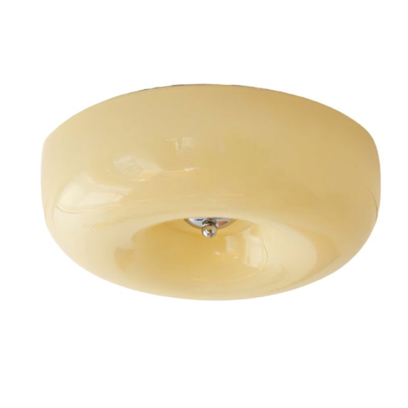 Art Deco Crème Pudding Plafondlamp HL203