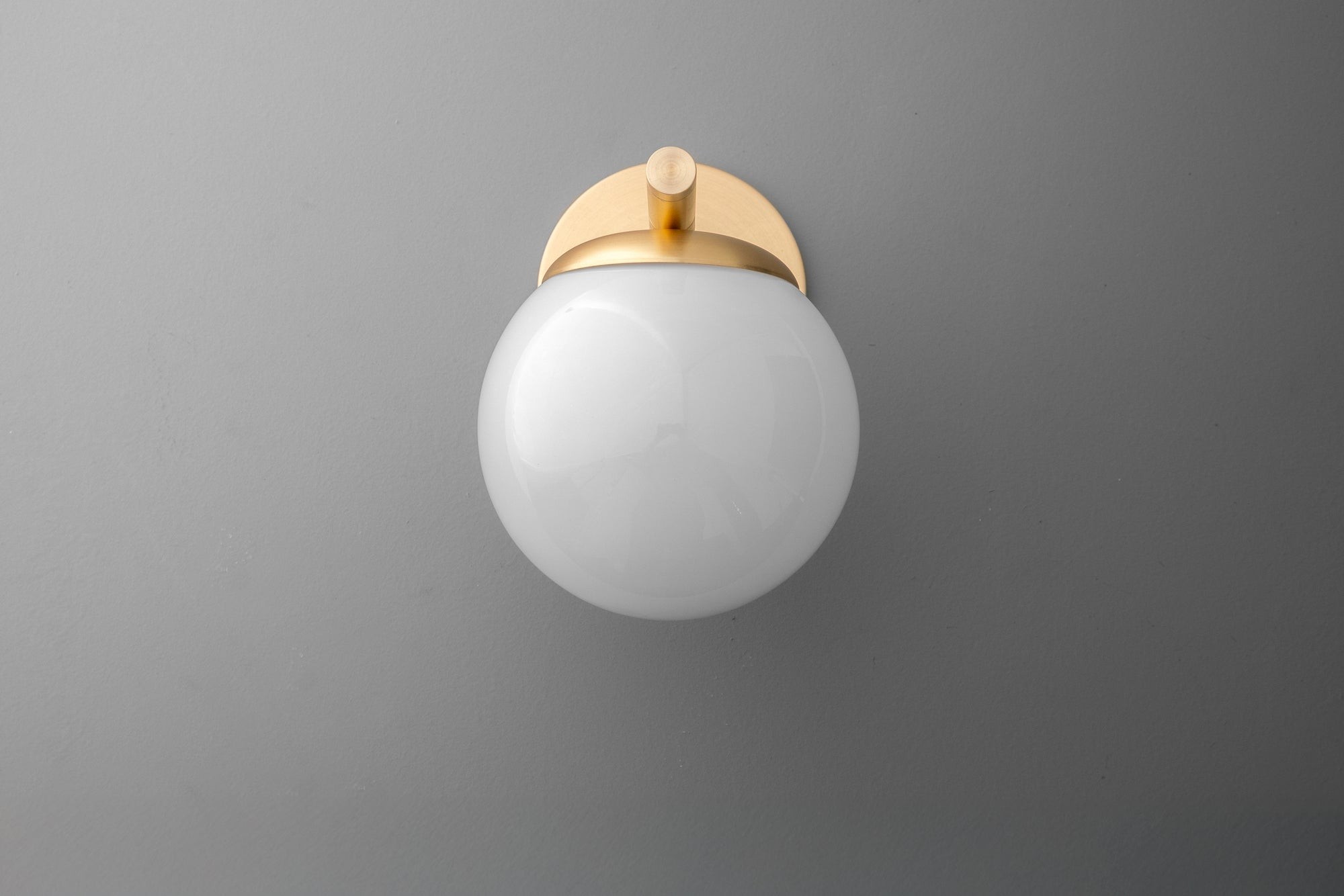 Glorica Glazen Wandlamp - Mat Bolvormige Lamp HL1759