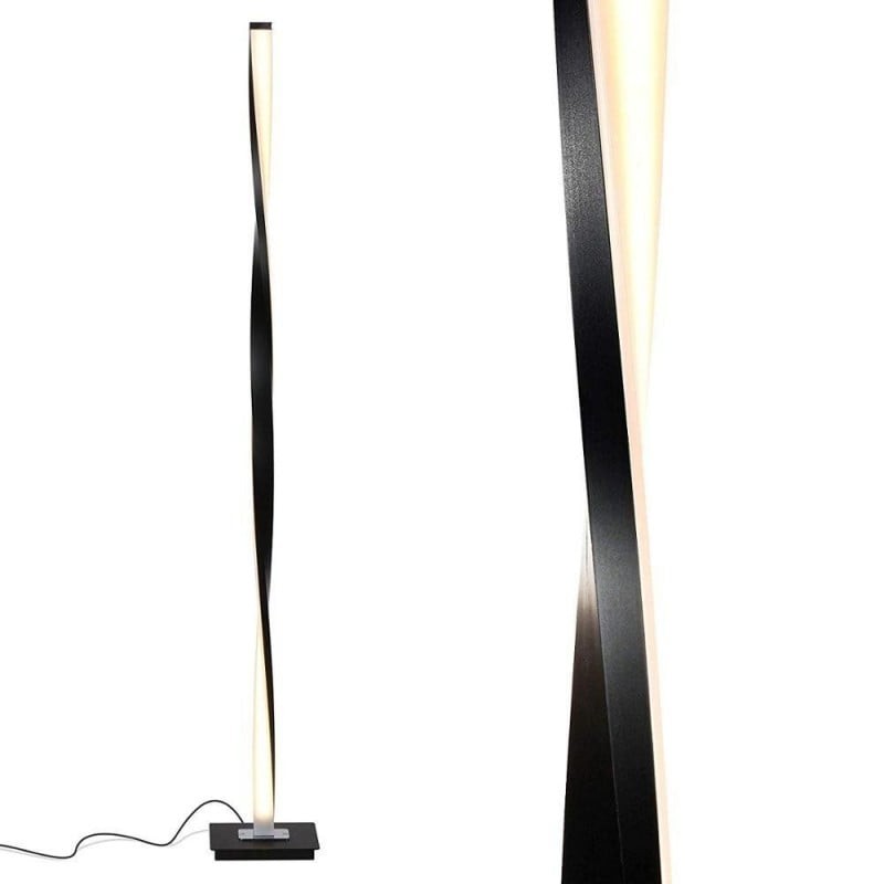 Moderne gedraaide staande mastlamp HL148