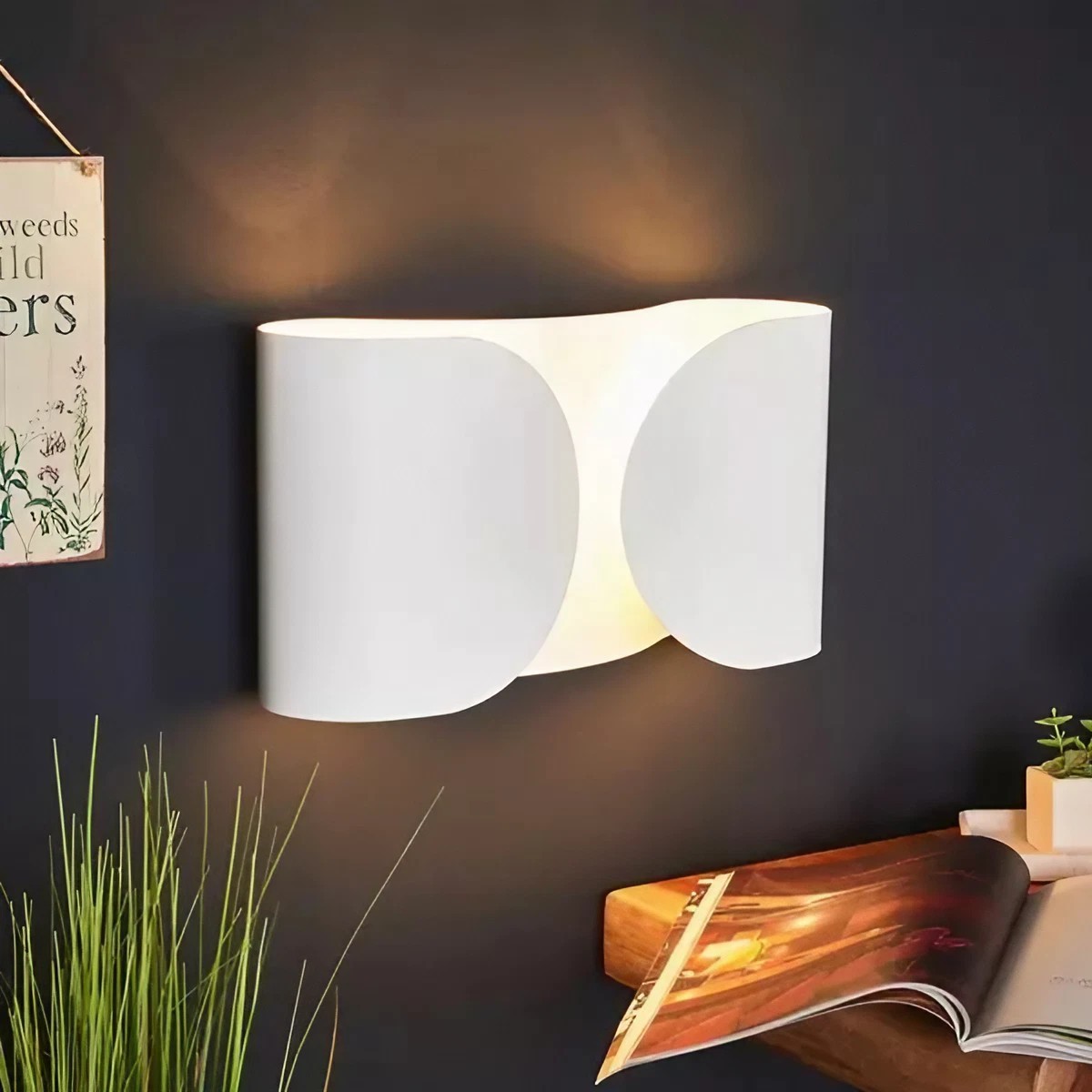 Moderne vierkante metalen design wandlamp HL28