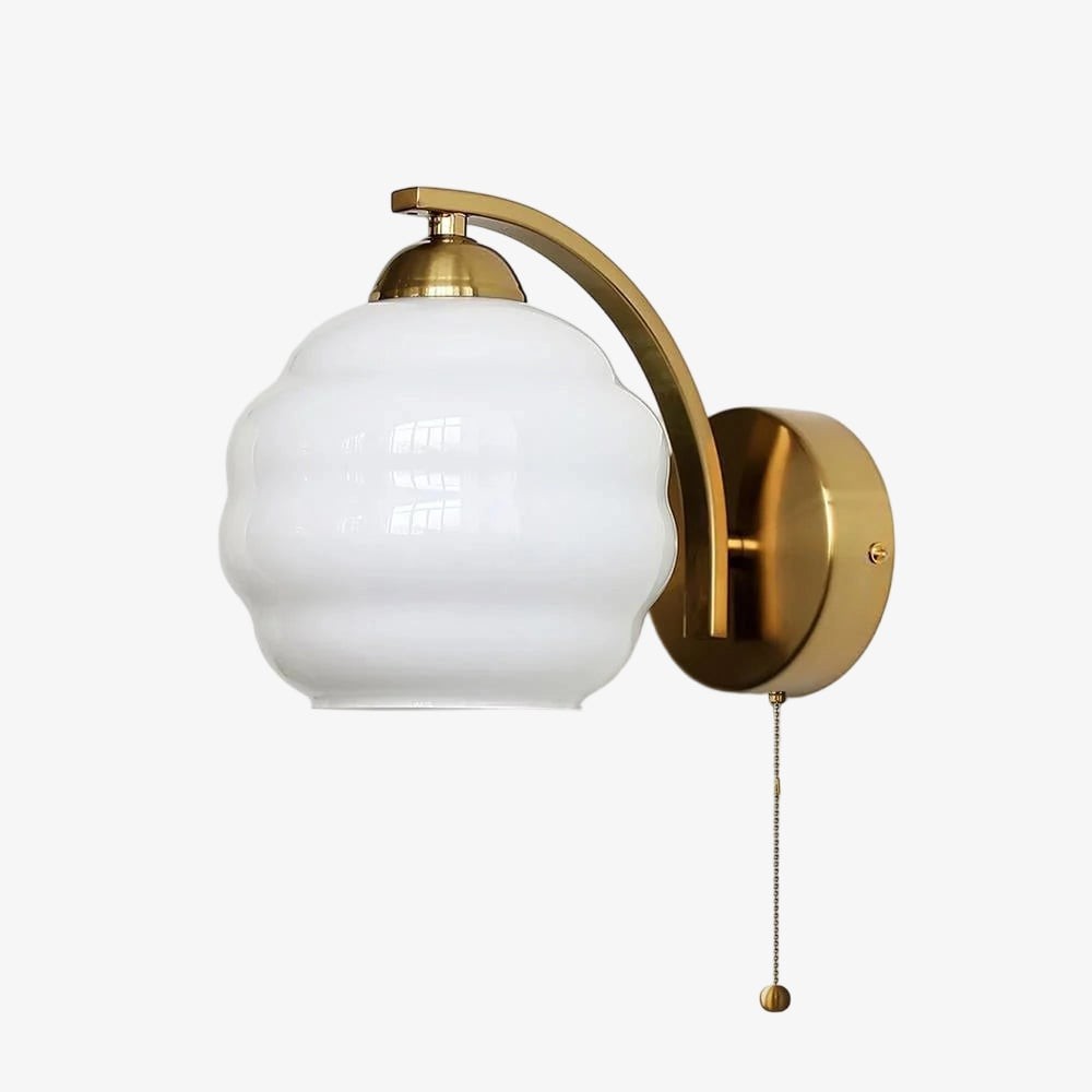 Curvona Bauhaus melkglas wandlamp - Minimalistische decoratie-upgrade HL1819
