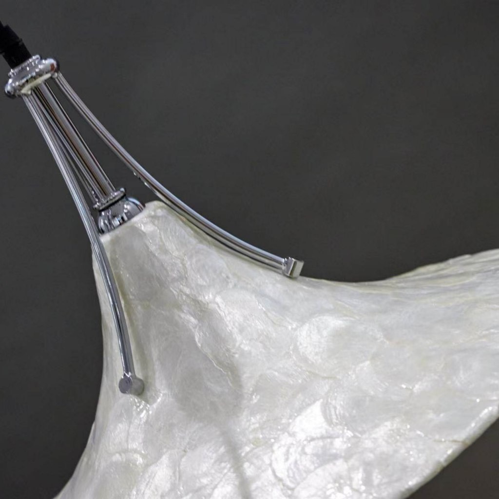 Lunavera Artistieke Capizschelp Hanglamp Moderne Minimalistische Hanglamp voor Meerdere Kamers HL3529