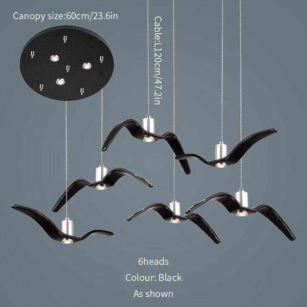 Night Birds Led Hanglamp Dimbaar