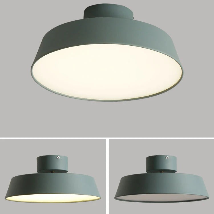 Nordic Minimalist Ronde Aluminium LED Plafondlamp HL1264