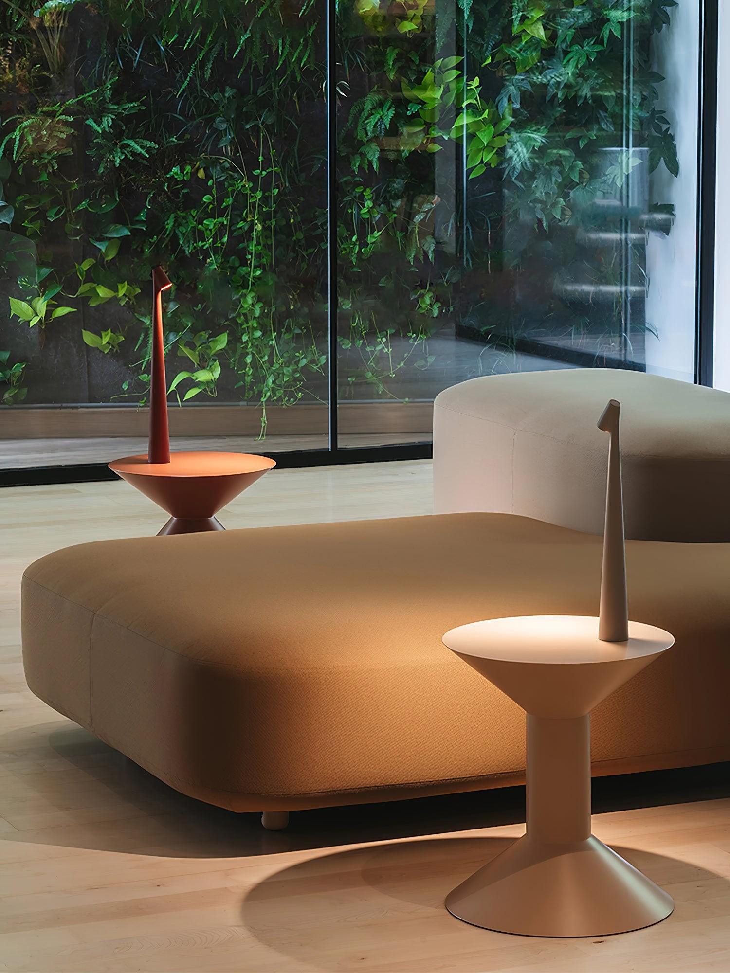 Creatieve hoge draagbare tafellamp HL343