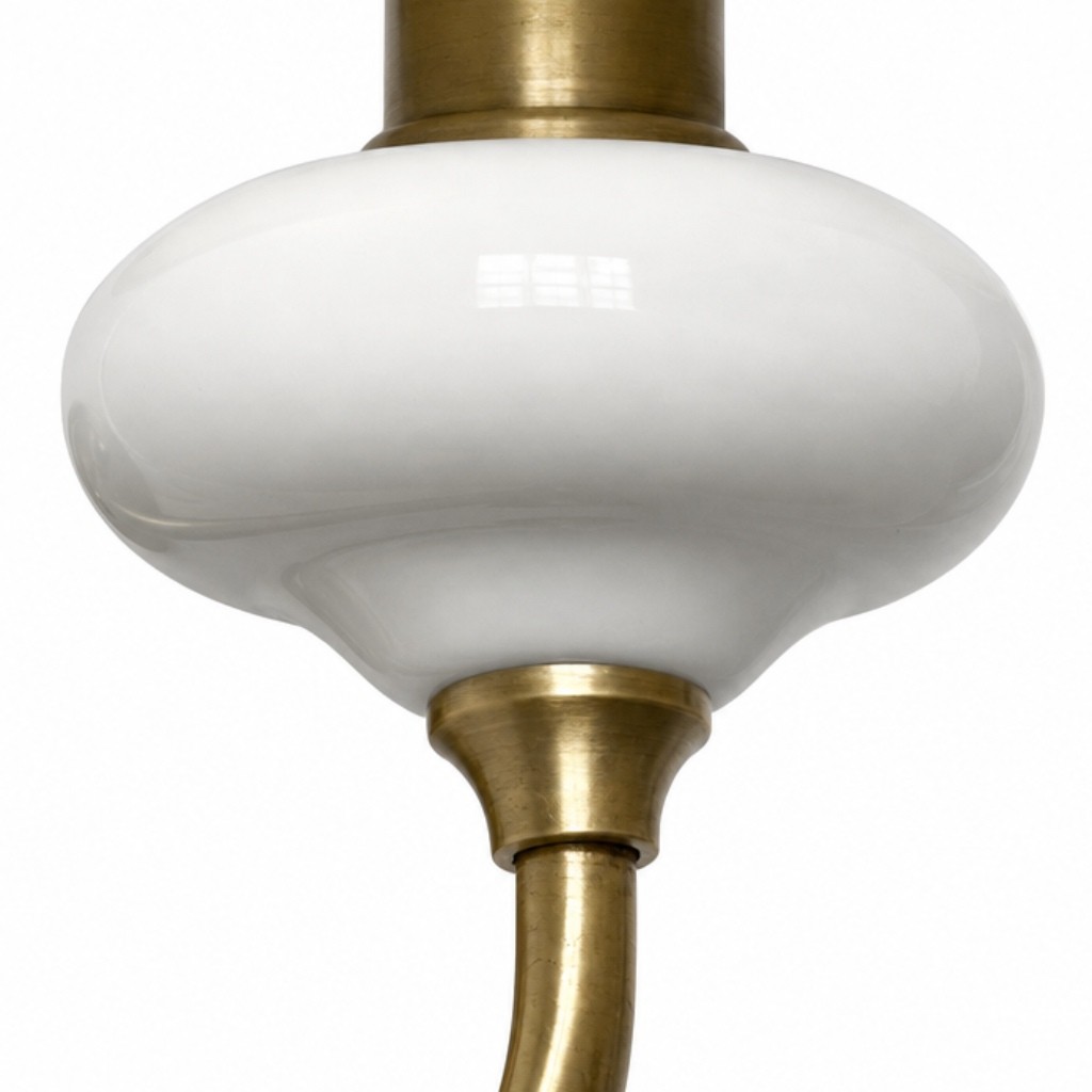 Shellure Keramische Schelp Wandlamp - Elegante Franse Stijl Slaapkamer Accentlamp HL3552