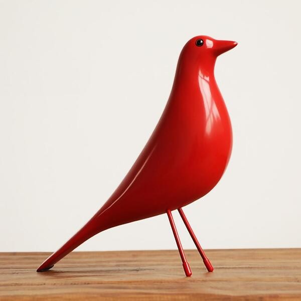 Huis Vogel Decoratief Ornament