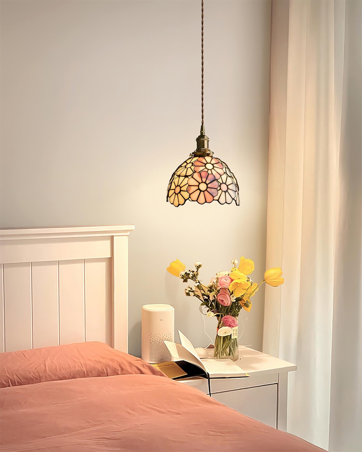 Suka Floral Plug In Pendant Lamp HL2685