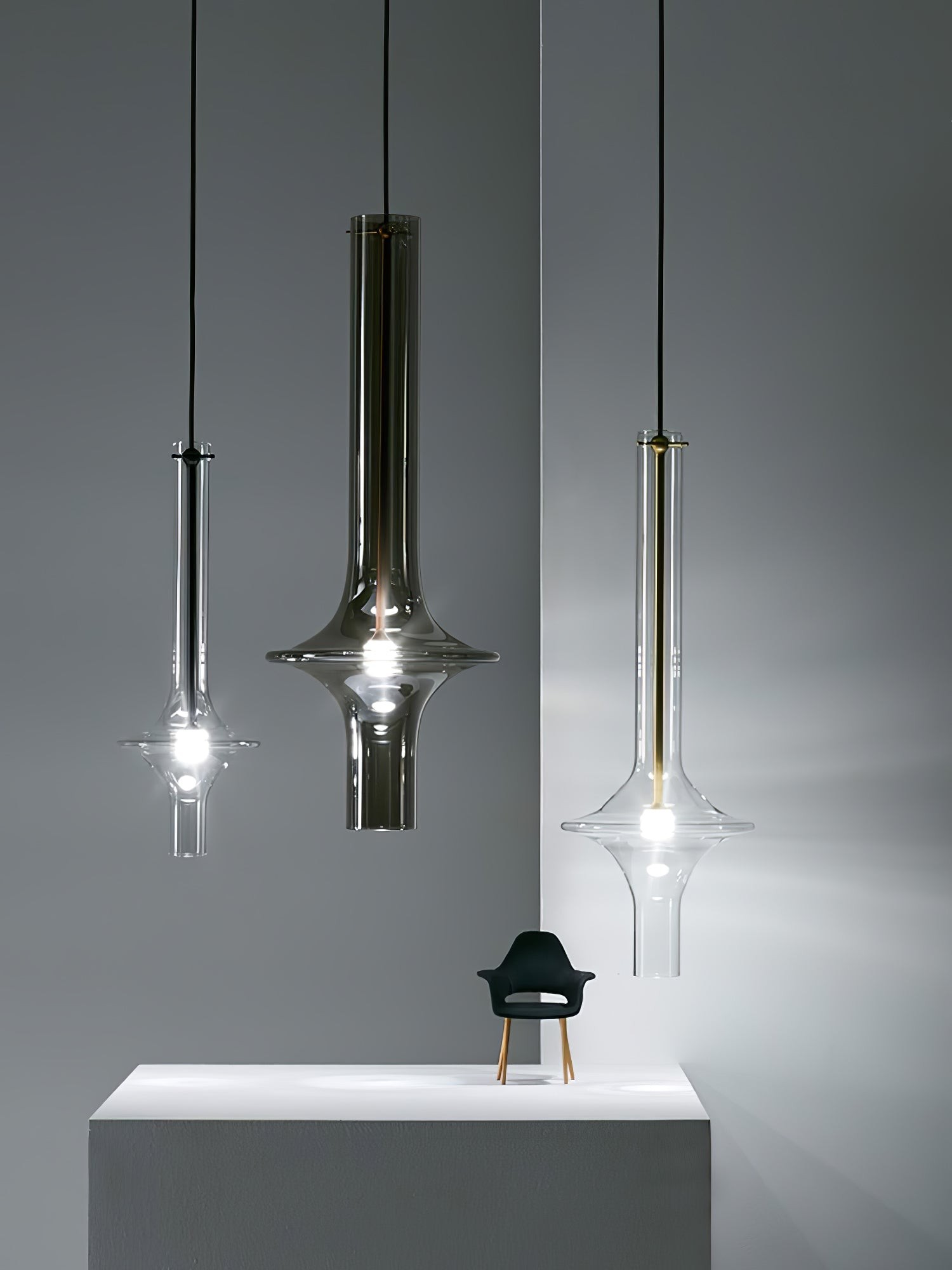 Moderne creatieve glazen buis hanglamp HL827