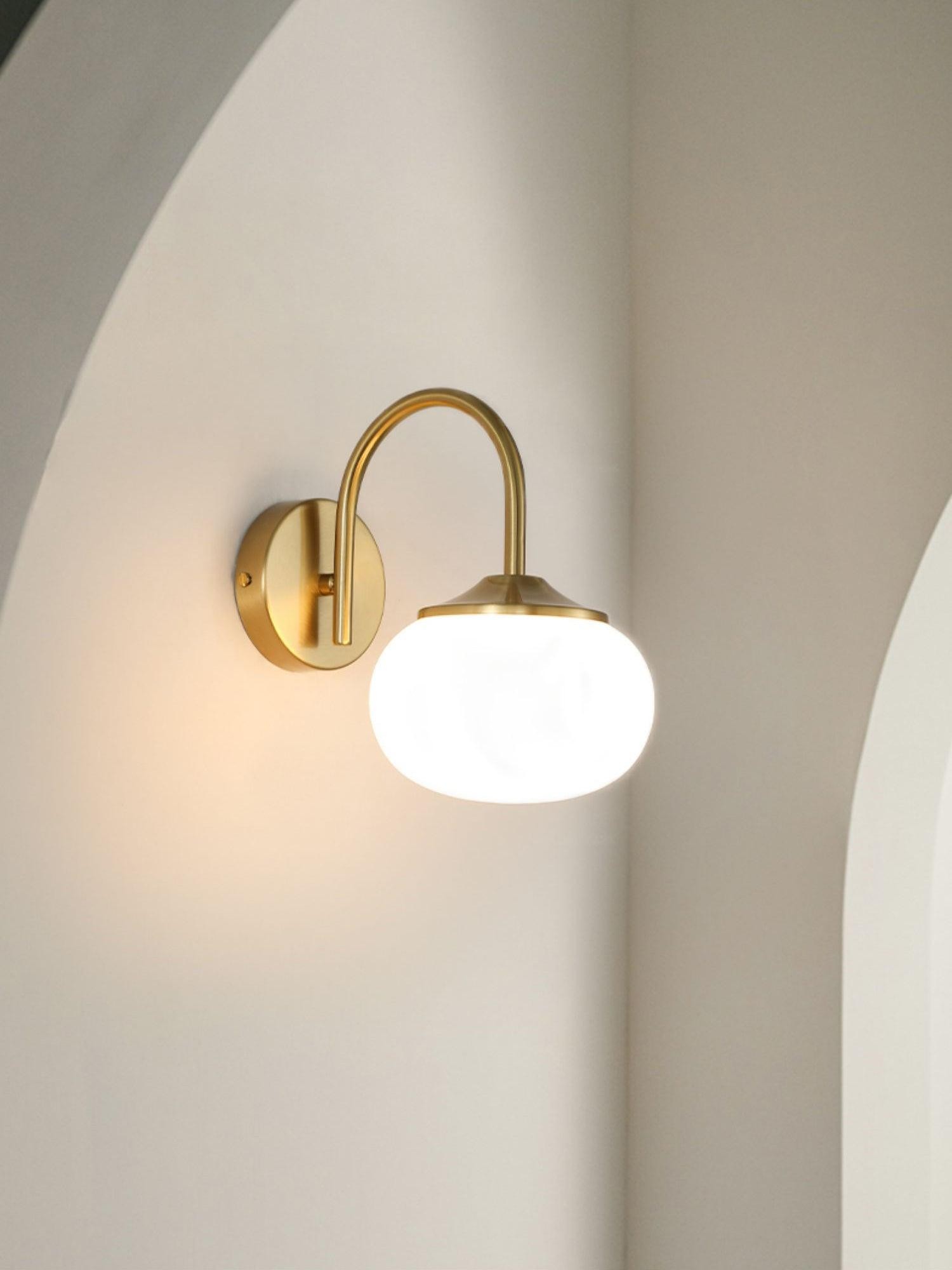 Traditionele ronde klassieke wandlamp HL598