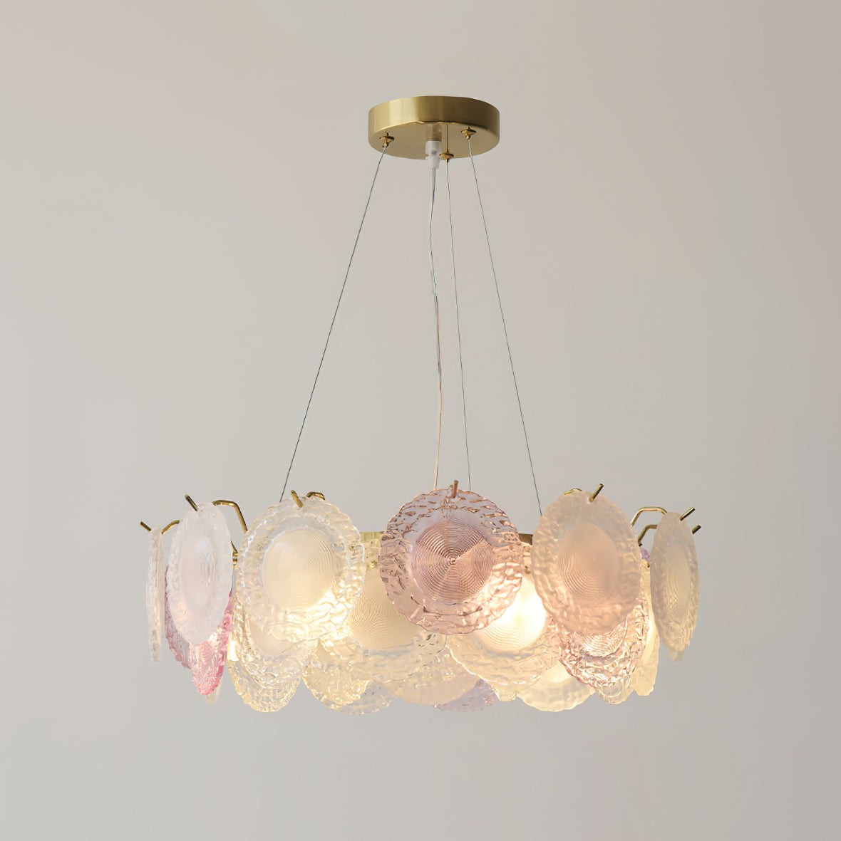 Ronde regenboog kroonluchter HL1144