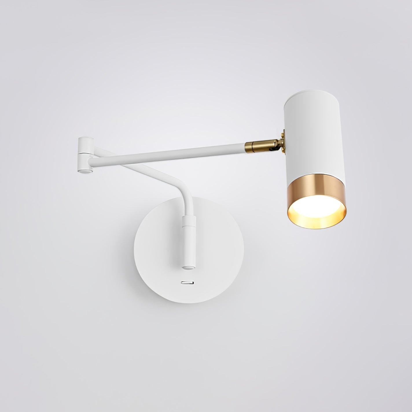 Moderne industriële telescopische, draaibare, verstelbare zwenkarm wandlamp HL780