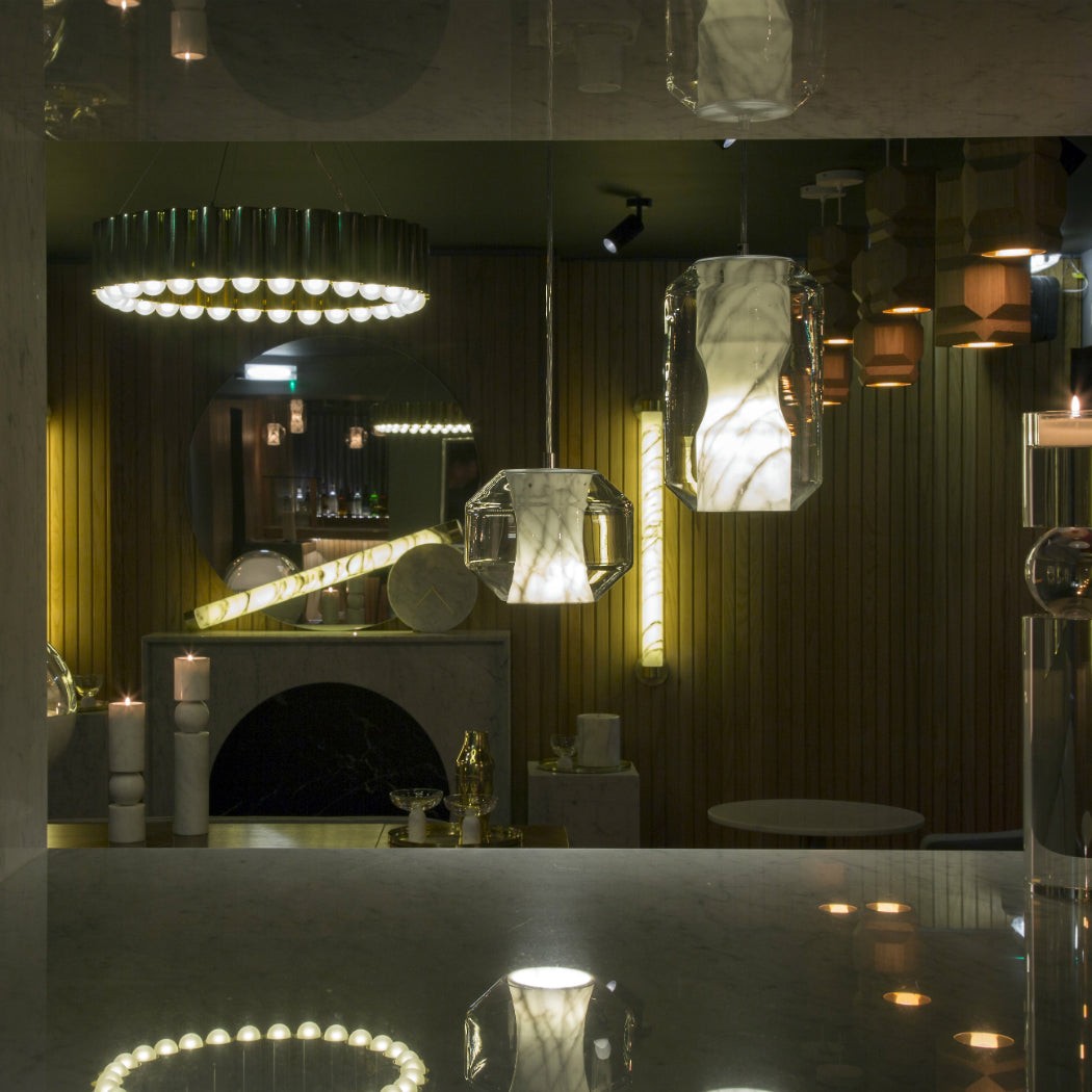 Hanglamp van albastglas HL2997