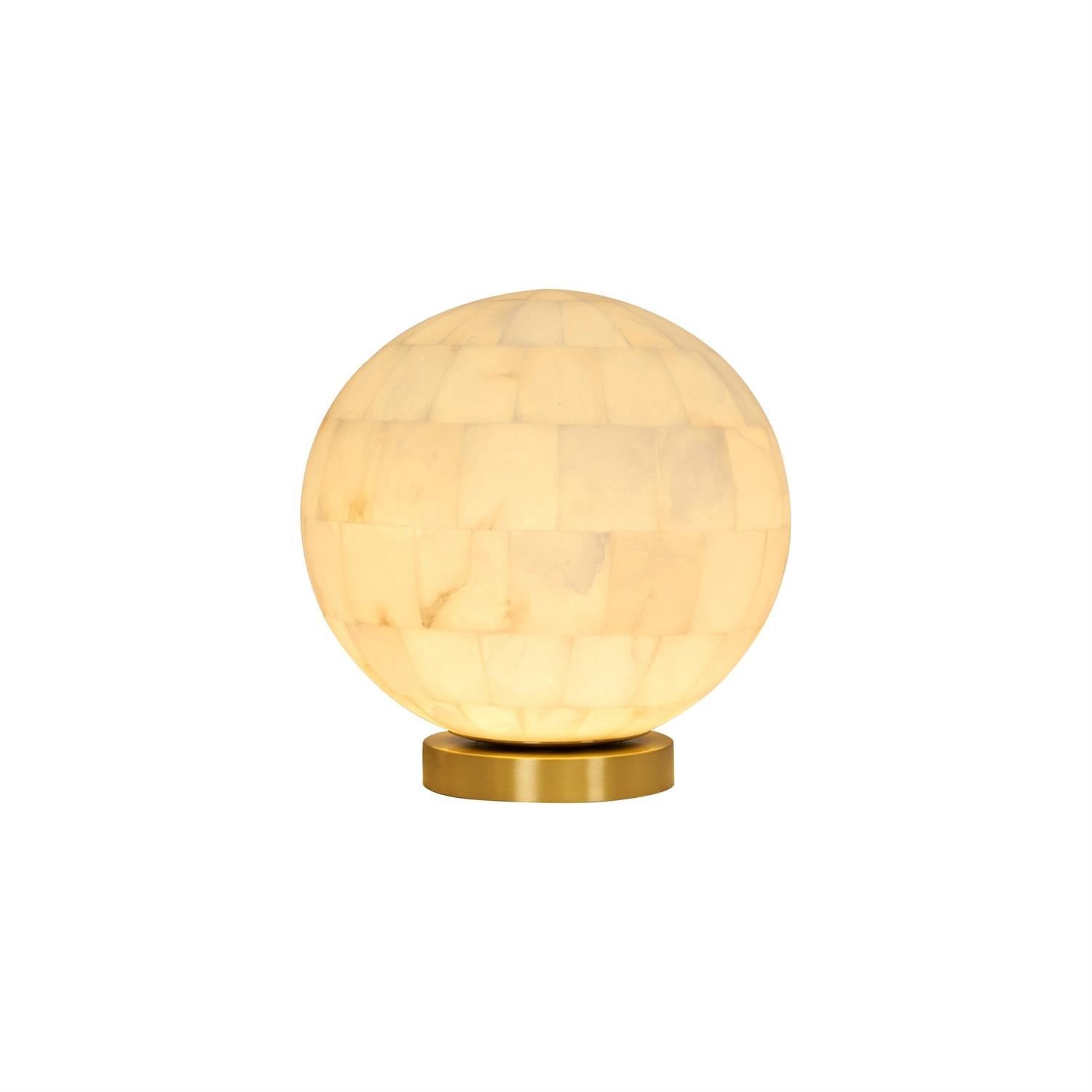 Tafellamp met alabasterbol HL2986