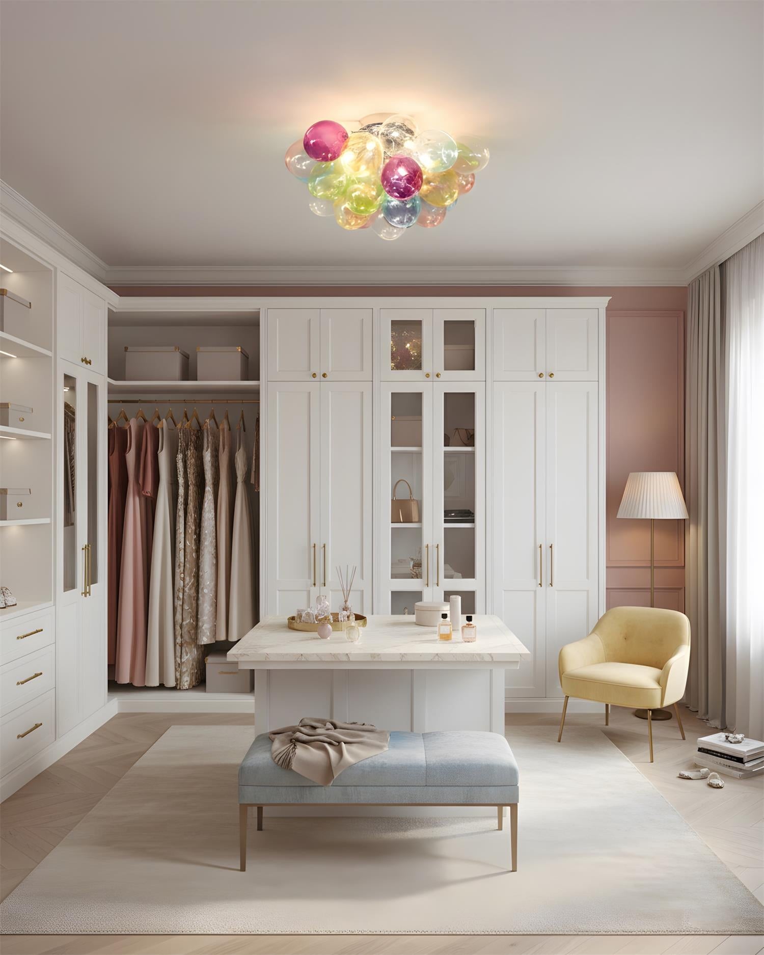 Bubbelvormige plafondlamp HL2856