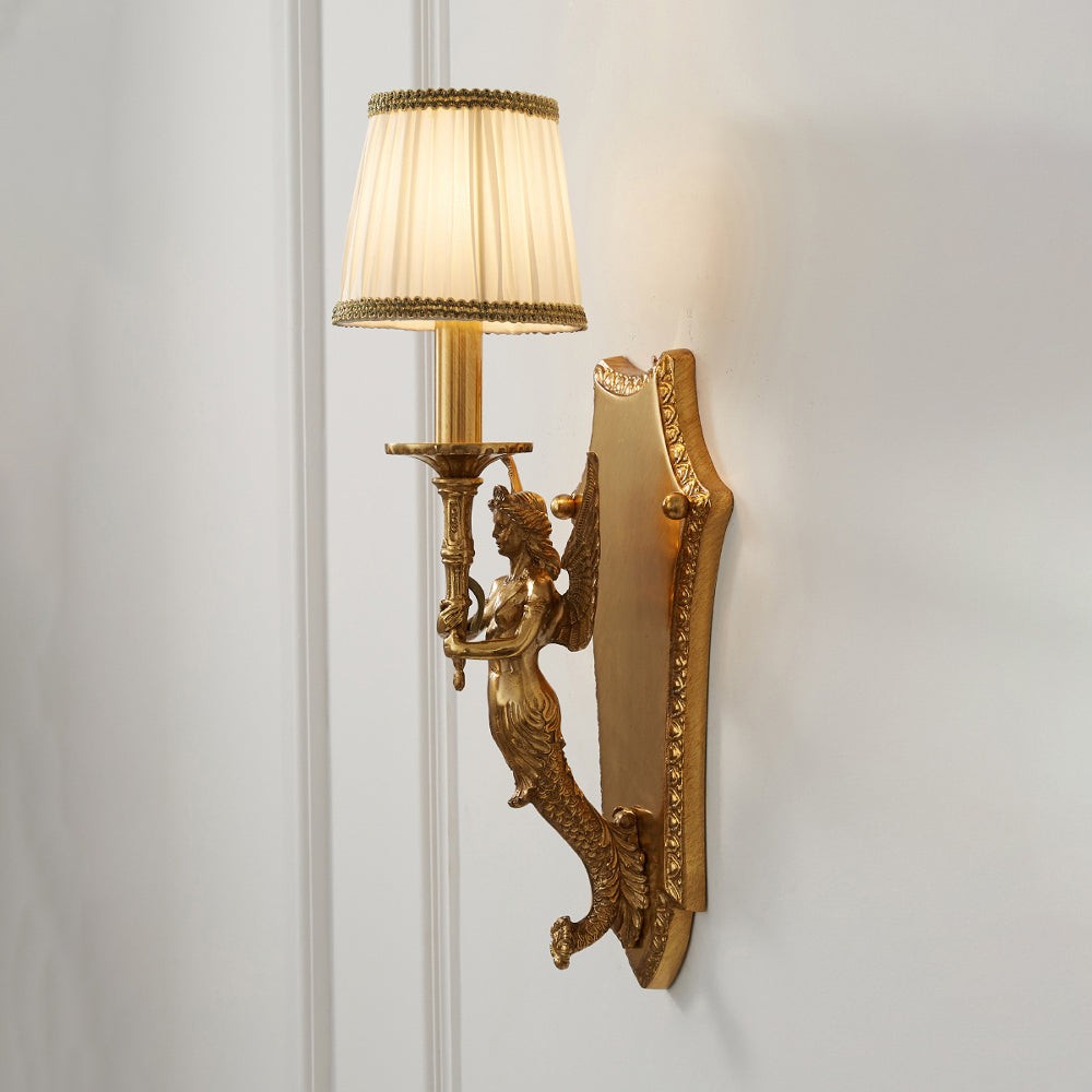 Caterina messing wandlamp HL3296