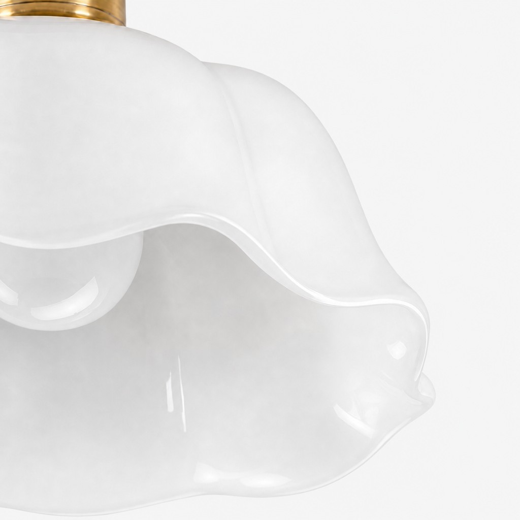 Cienax Mid-Century Flower keramische plafond- en hanglamp - Geschikt voor keuken en woonkamer HL3577