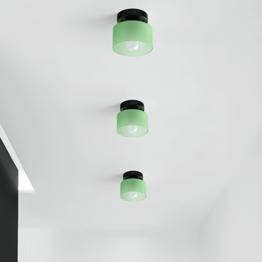Bauhaus Kleurrijke Plafondlamp - Glazen Design Voor Elke Kamer HL1045